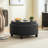 29.33"W Upholstered Round Ottoman-1728187008