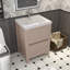 Meuble-lavabo simple 23,5 po avec plateau Laverock-832213096