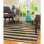Hand Woven Jute Area Rug, 4 ft x 6 ft, Beige & Black | 100% Natural Jute, 0.2 in Thick | No Pile, Eco-Friendly, Easy to Clean with Vacuum | Perfect for Living Room, Dining Room & Home Décor-614140557