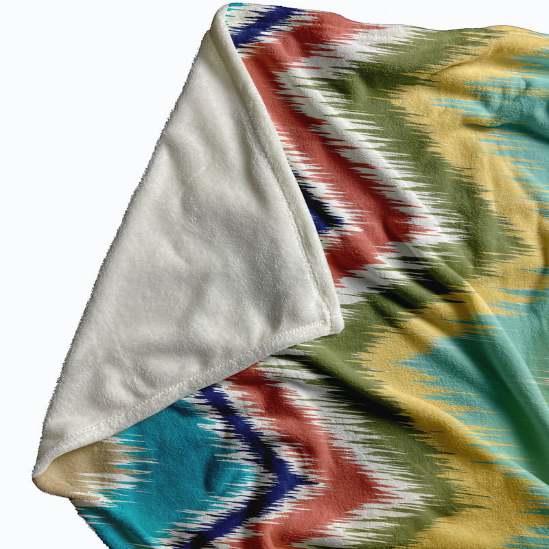Throw Blanket, 60" L x 50" W x 0.5" D, Mahogany