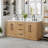 72'' Double Bathroom Vanity with Engineered Stone Top