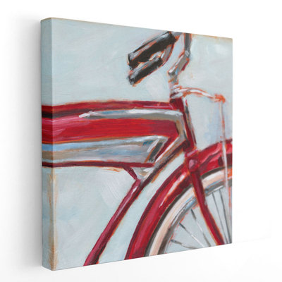 Retro Cycle I - reproduction d'art sur toile