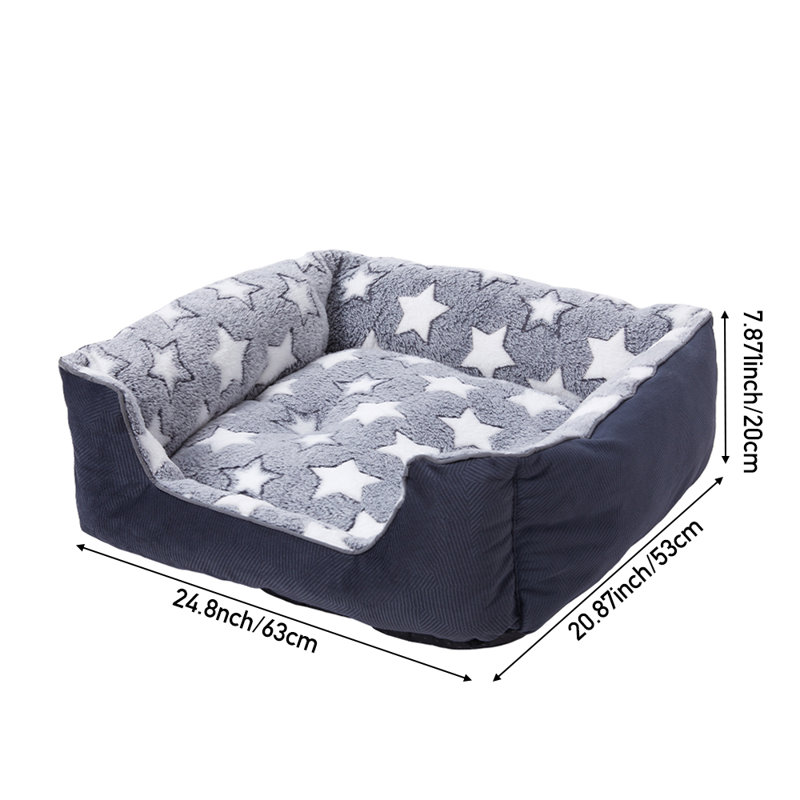 Geometric Shapes Nest Pet Bed