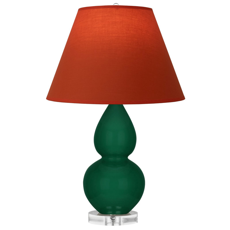 Petite lampe d'appoint à double gourde, Jungle, Tanger / taupe