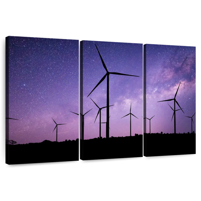 Éoliennes Lilie Starry, H 42 po x l 65 po