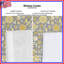 Rideaux gris à motif floral, voilages et voilages à motif floral - 1 panneau-408942114-408942115