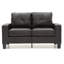 Causeuse modulaire, brun foncé-940315106