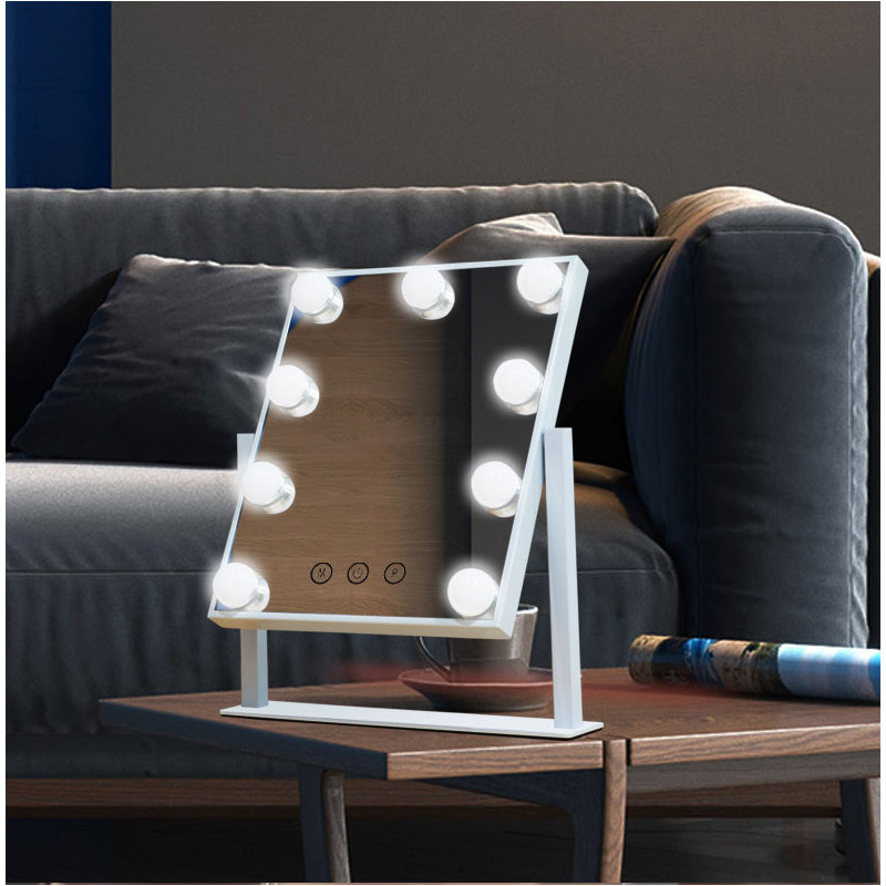 Kiandra Vanity Tabletop Makeup Mirror