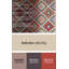 Tapis de zone rouge/bleu contemporaine-531289852
