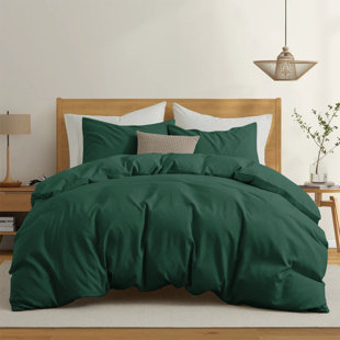Premium 4-Piece Microfiber Duvet Cover Complete Set
