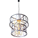 New Orleans 20 - Light Geometric Tiered Chandelier