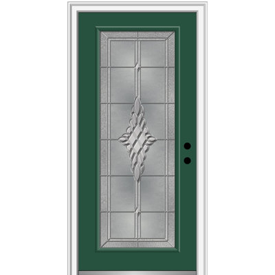 Grace 80'' Fiberglass Front Entry Doors