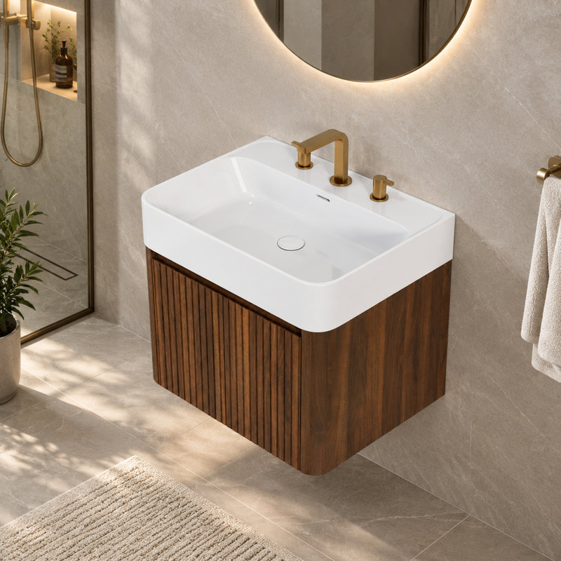 Single Bathroom Vanity with Top