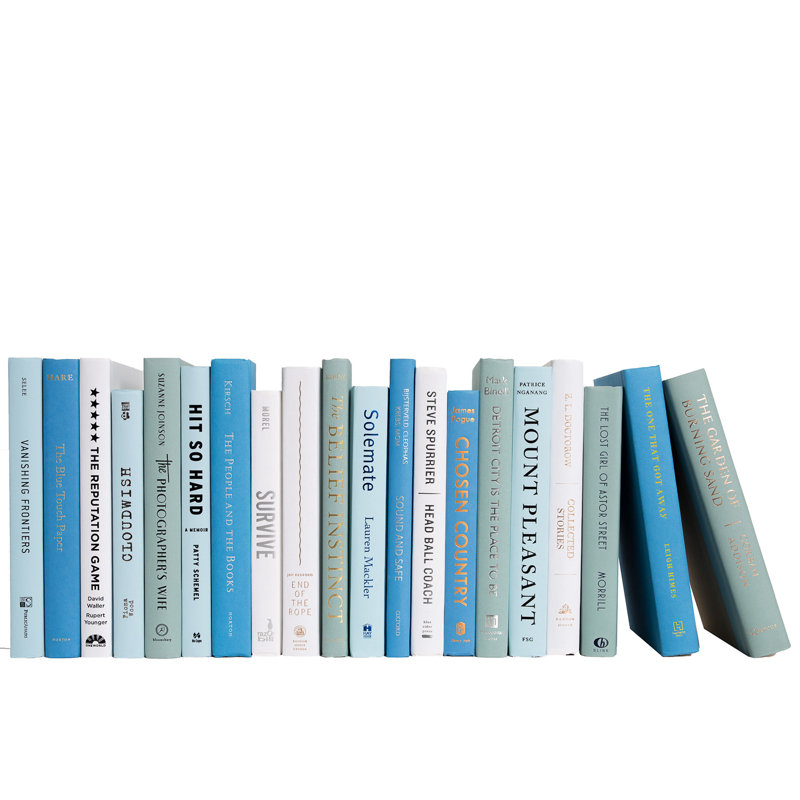Decorative Books - Ocean Books - Blue Books