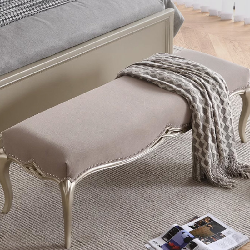 Banc de chevet en bois massif
