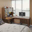 Bureau en bois massif en forme de L brun noisette-757539332-757539329