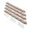 Bordure de jardin en faux bois 46,2 x 2,2 po pour bordure de jardin-115848170