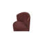 Chaise pivotante Teddrick Rossi crème-1644538743