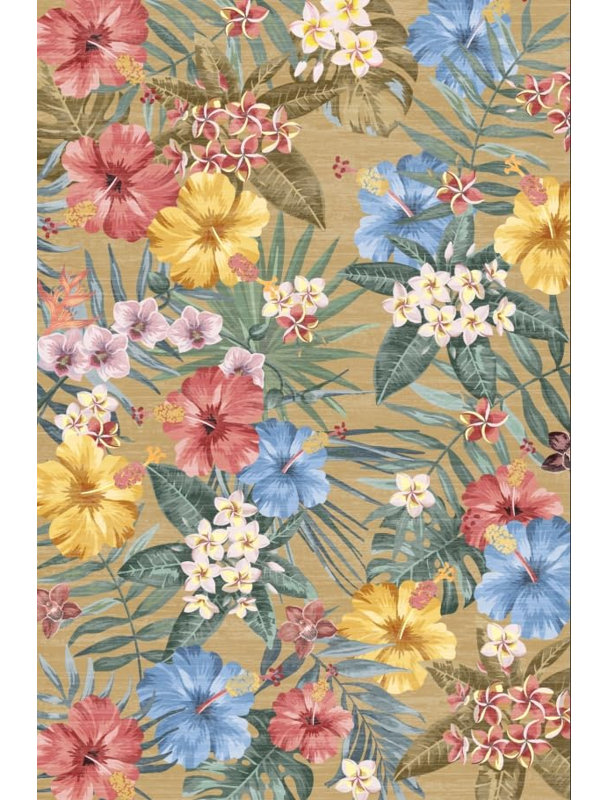Area Rug Washable Area Rug for Living Room Vintage Floral Rug Non-Slip Carpet for Living Room Bedroom Dining Room Home Office