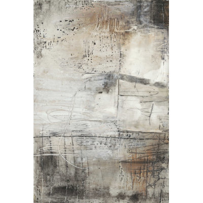 Noir, blanc et bronze I