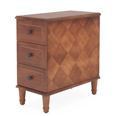 3-drawer End Table, No Assembly Required