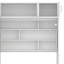 Grand lit escamotable avec armoire supérieure, tablettes et garde-robe, pliable au mur, cadre de lit plateforme pliable multifonctionnel-219783078