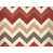 Brun / chevron rouge