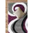 GLORY RUGSBlackAreaRug PurpleGraySwirls,ModernCarpet forBedroom,LivingRoom,Dining-2051077865