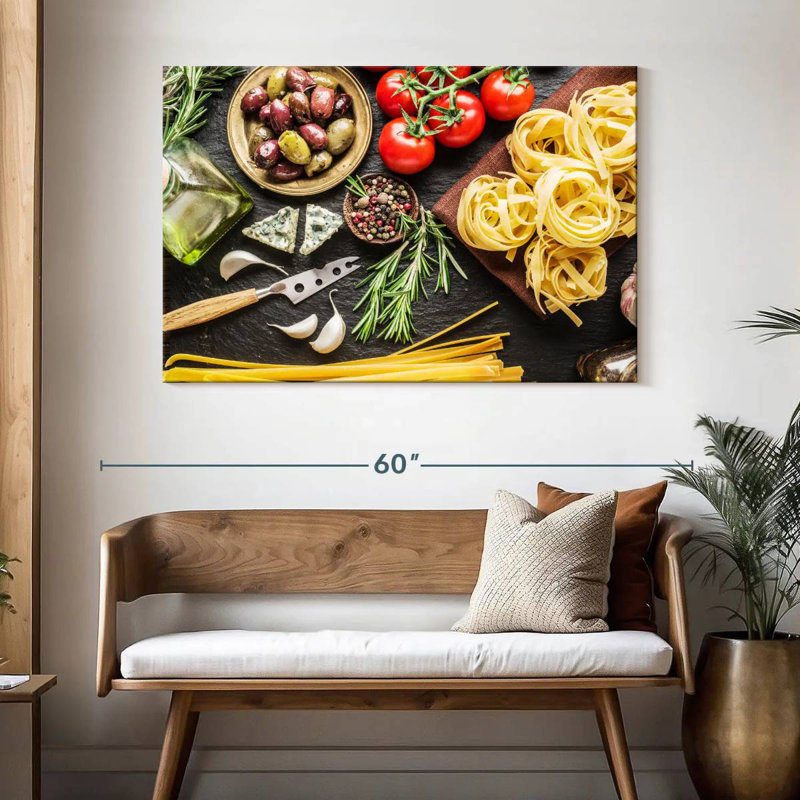 Yarlin Cooking Pasta, 32" H x 48" W