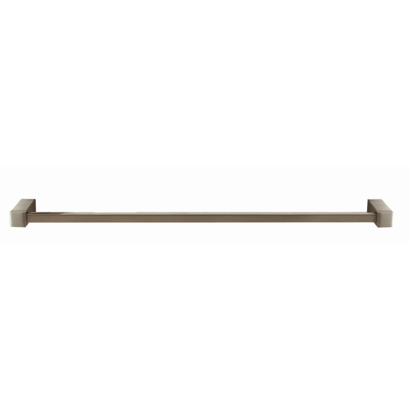 SPA 2 12.75" Wall Mounted Towel Bar, Polished Nickel,  0.75" H x 12.75" L x 2.38"D