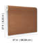 Papier peint imitation oasis rouille Oasis-123849650