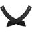 Indoor or Outdoor 30" Steel Firewood Log Rack Accessory - 400-lb Capacity