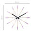 Plug-Inn, 23-Inch, Metallic Spoke Wall Clock-99460726