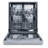 Summit Appliance 24" 49 Decibel ENERGY STAR Certified Built-In Dishwasher and Tall Tub Stainless Steel