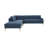 Velvet L-Shaped Sectional-87793252-87793253