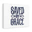 Saved By Grace - Wrapped Canvas Print-1577525020