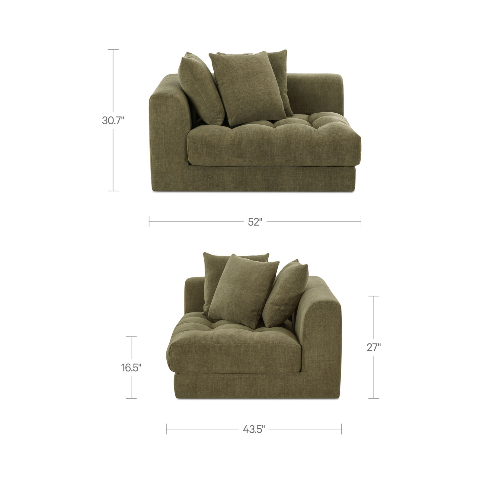 Davie Upholstered Accent Chair