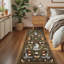 Tapis floral et chat lavable pour salle de bain, salon et chambre à coucher-1848706129-1848706135