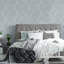 Fresco Duck Egg Winter Tree Wallpaper