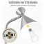 Lampe sur pied à tête réglable en métal 63 po pour salon-597134025