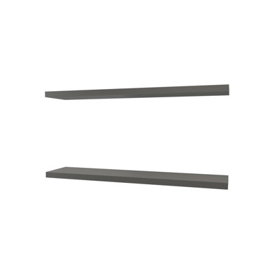 Grey  Floating Shelf