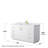 Miranda 60" Freestanding Single Bathroom Vanity with Marble Top-572071291-572071290