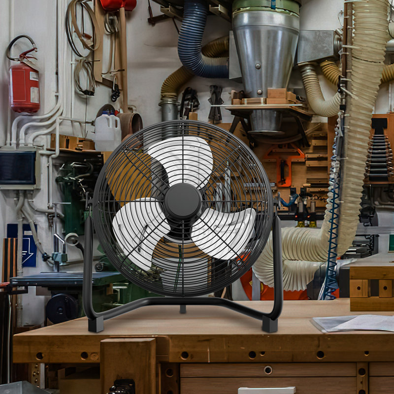 Bring Home Furniture 15.5'' Box Fan, Black