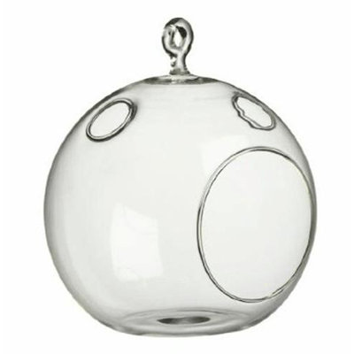 Porte-bougie en verre