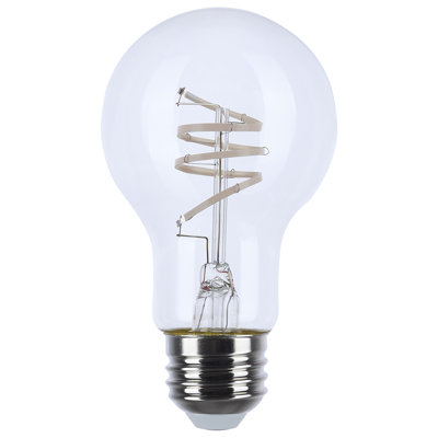 6 Watt A19 LED Deena Flex Gray Coil Filament E26 3000K 120 Volt
