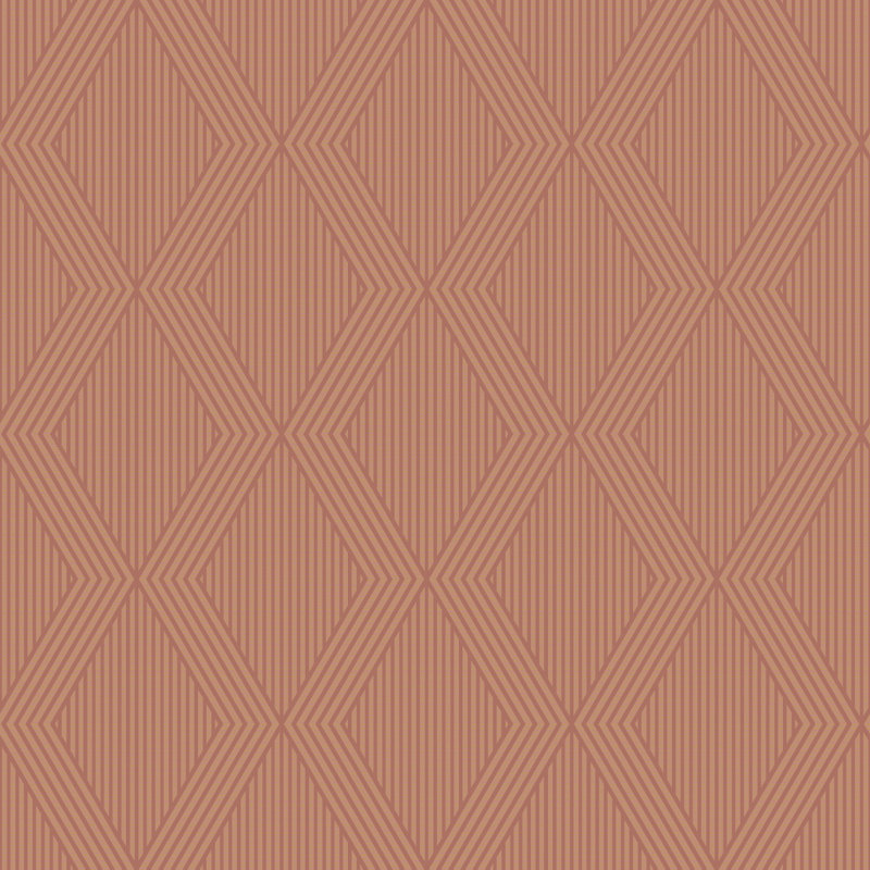 Boråstapeter Garbo Wallpaper, Terracotta/Gold