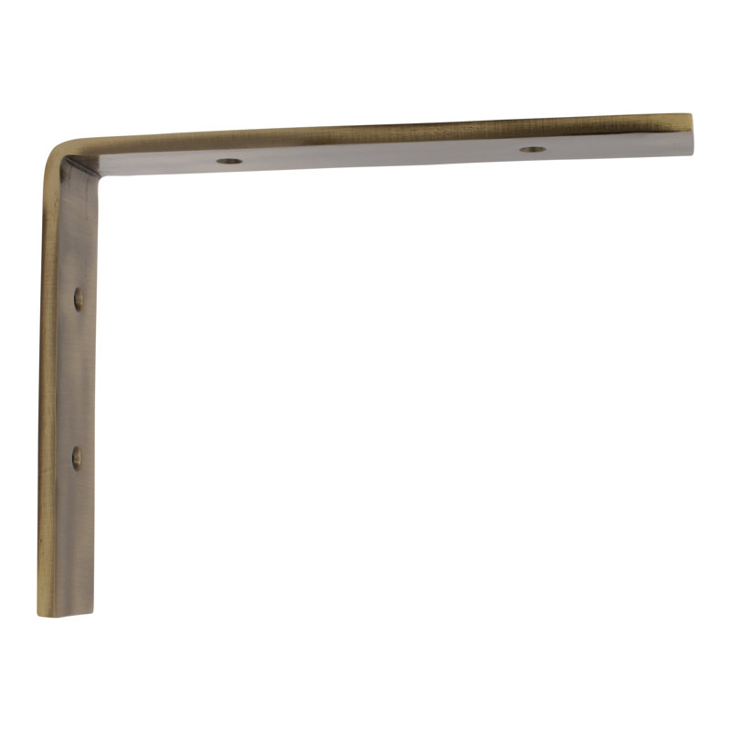 Support de tablette moderne et robuste BK-IR810L de RCH Fournir Co, H 102 po x l 38 po x P 203 po, Laiton antique