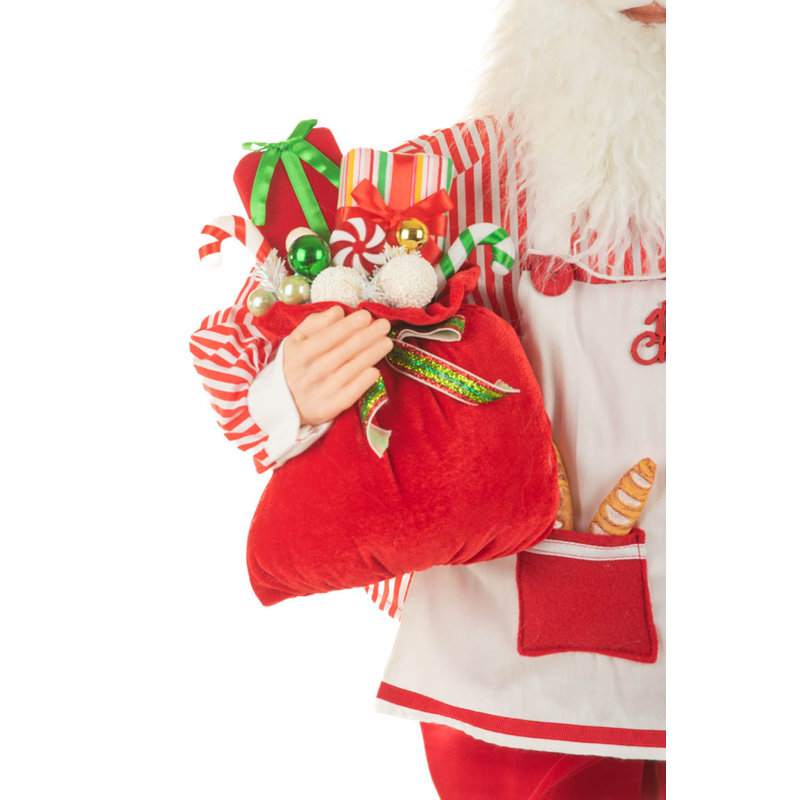 Père Noël rouge culinaire