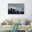 Ensemble de 1 tableau sur toile « Vagues de la ville »-130025786-130025788