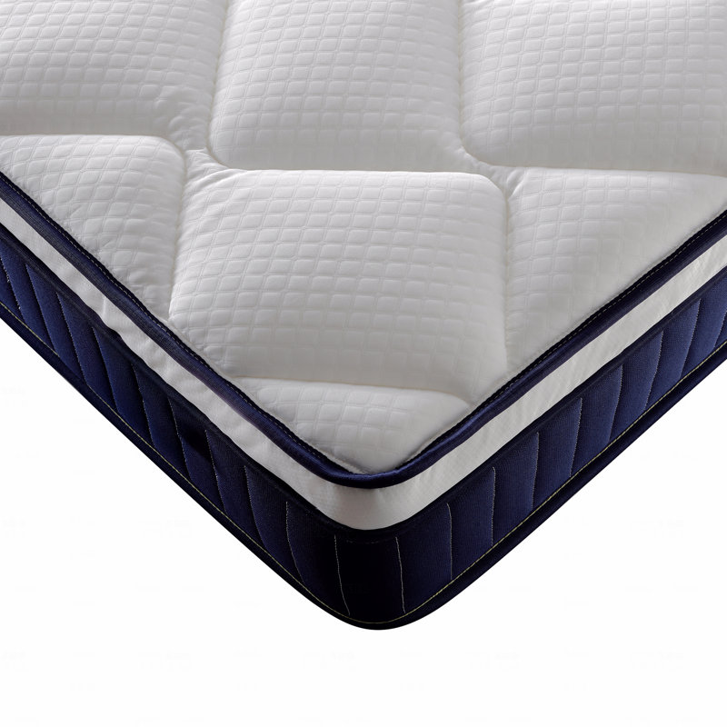 Ressort ensaché pour matelas 10 po avec mousse certifiée Certipur, matelas dans une boîte, ressorts ensachés individuels, ferme moyenne, matelas en mousse à mémoire de forme